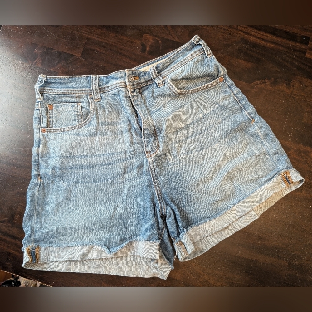 Pilcro And The Letterpress High-Waisted Boyfriend Shorts, Women's 29